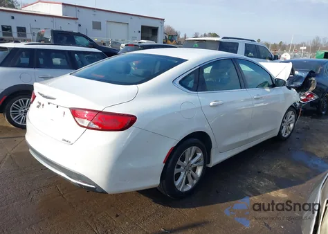 2016 Chrysler 200 Limited из США, поврежденный, VIN 1C3CCCAB0GN112482